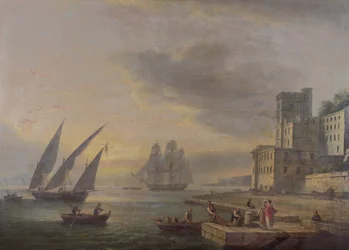 La Baia di Napoli da Posillipo, c.1829