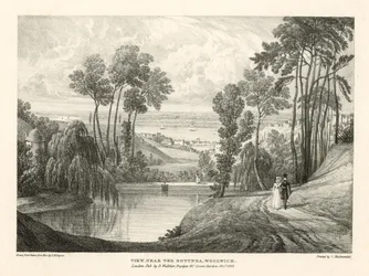 Veduta vicino alla Rotonda, Woolwich, Londra