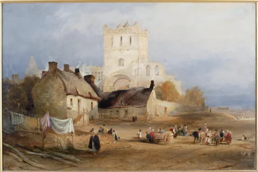 Abbazia di Jedburgh, c.1835