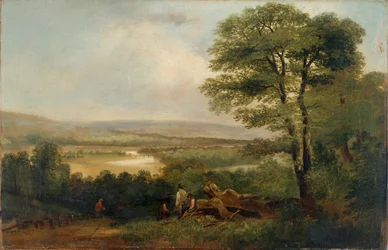 Paesaggio: vista nel Northumberland