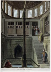 Veduta del nilometro - in "Vedute d