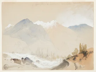 Passo alpino a Cascade, Twin Lakes, Colorado