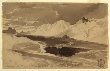 Disegno, The Arkansas Divide, agosto 1874
