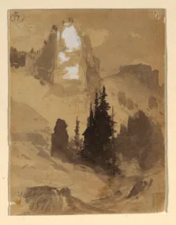 Disegno, Yellowstone, 1871
