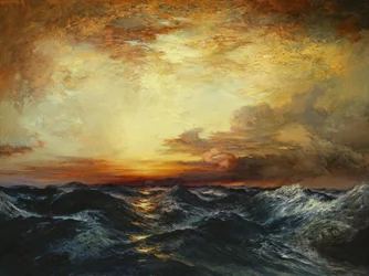 Tramonto sul Pacifico