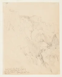 Parete ovest del canyon, Yellowstone