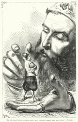 Illustrazione per I viaggi di Gulliver di Jonathan Swift (incisione)