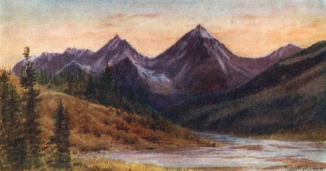 Gamma Van Horne, sera (litografia a colori)