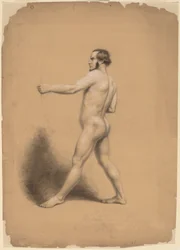 Arciere, Studio di Nudo