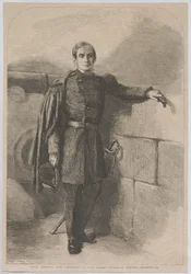 Maggiore Anderson, già comandante di Fort Sumter, porto di Charleston