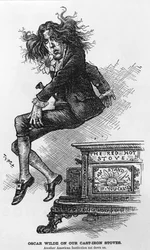 Oscar Wilde sui nostri stufe in ghisa. Un