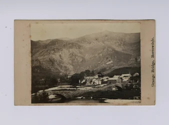 Ponte di Grange, Borrowdale (foto b/n)