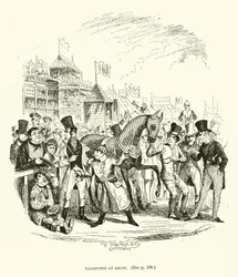 Illustrazione per Valentine Vox (incisione)