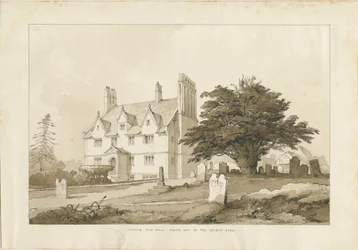 Forton Hall: disegno a lavaggio