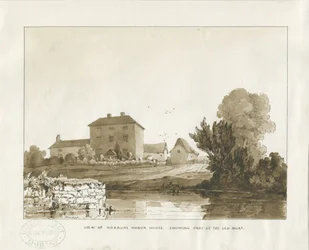 Norbury Manor: disegno a seppia
