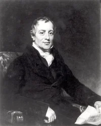 Ritratto di David Ricardo (1772-1823) inciso da Thomas Hodgetts