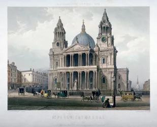 Cattedrale di San Paolo, Città di Londra, 1851