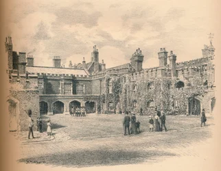 Corte del Convento, Palazzo di St James, 1902
