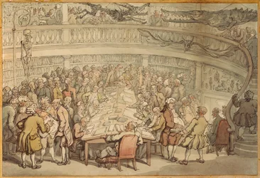 Una conversazione alla "Surgeons Hall", Old Bailey, Londra