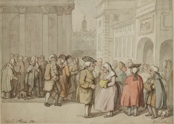 Un gruppo disegnato a Roma