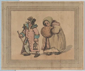 Ritorno da una visita, 3 aprile 1798