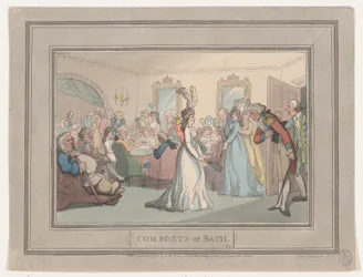 Comforts of Bath, Tavola 8, 6 gennaio 1798