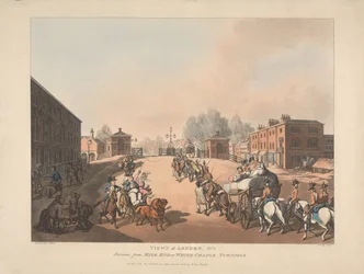 Ingresso da Mile End o dalla White Chapel Turnpike (n. 5)