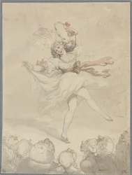 Ballerina con tamburello