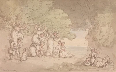 Raccolta di frutta e noci