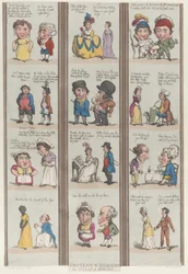 Bordi grotteschi per stanze e saloni, [1800], ristampa