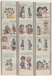 Bordi grotteschi per stanze e saloni