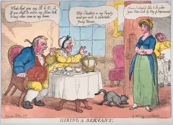 Assunzione di un servo, 1811