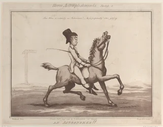 Competenze del cavallo, Schizzo 1: Un astronomo!!, 1 agosto 1799