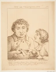 Gioia con tranquillità Le Brun Travestito, o Caricature delle Passioni, 21 gennaio 1800
