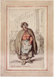 Ultimo discorso di morte, fine XVIII-inizio XIX secolo