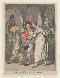 Accendi il tuo onore, carrozza non noleggiata, 1811