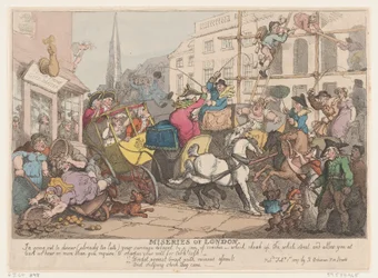 Miserie di Londra: uscire a cena, 1 febbraio 1807