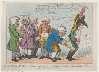 Nap Buonaparte in febbre ricevendo la Gazzetta Straordinaria di Nelson