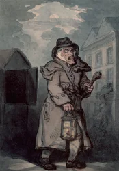 Guardiano notturno, fine XVIII secolo