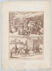 Fiera della ceramica a Cambridge, e, Il cancello del college