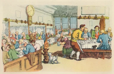 Scena in una caffetteria, 1788, 1944