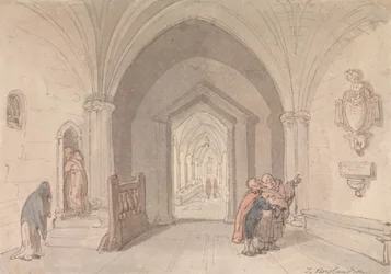 Scena in un monastero