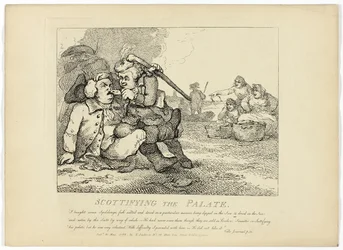 Scottificare il palato, da Il giro delle Ebridi di Boswell