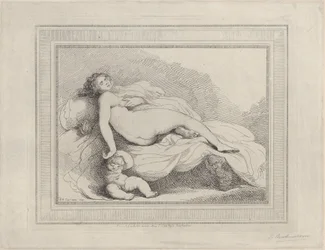 Venere dormiente e Amore, 1799