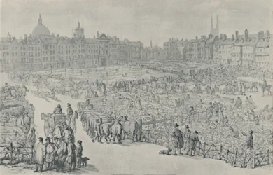 Mercato di Smithfield, 1810, 1920
