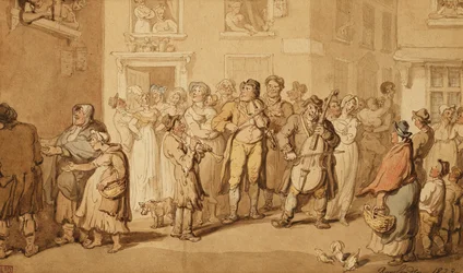 Musicisti di strada, 1823