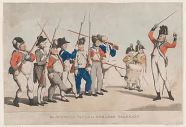 La squadra goffa o sergente infuriato, 17 luglio 1798