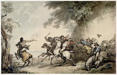 La caccia del bandito, c.1790