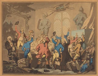 La cena, 1787