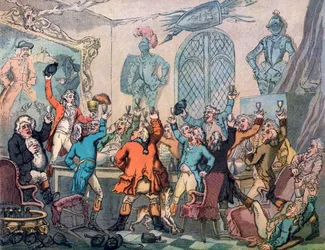 La Cena, Umori della Caccia alla Volpe, 1799